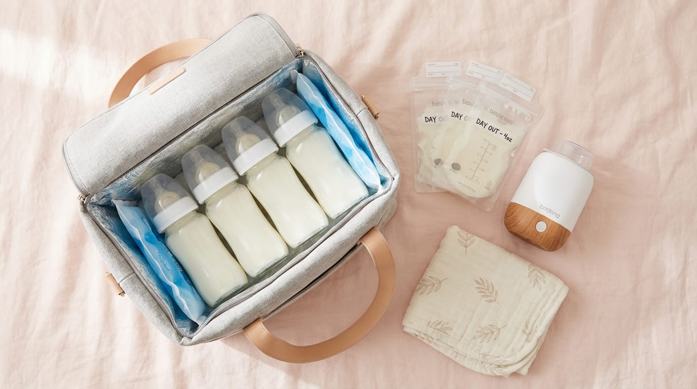 How to Pack Breast Milk for a Day Out