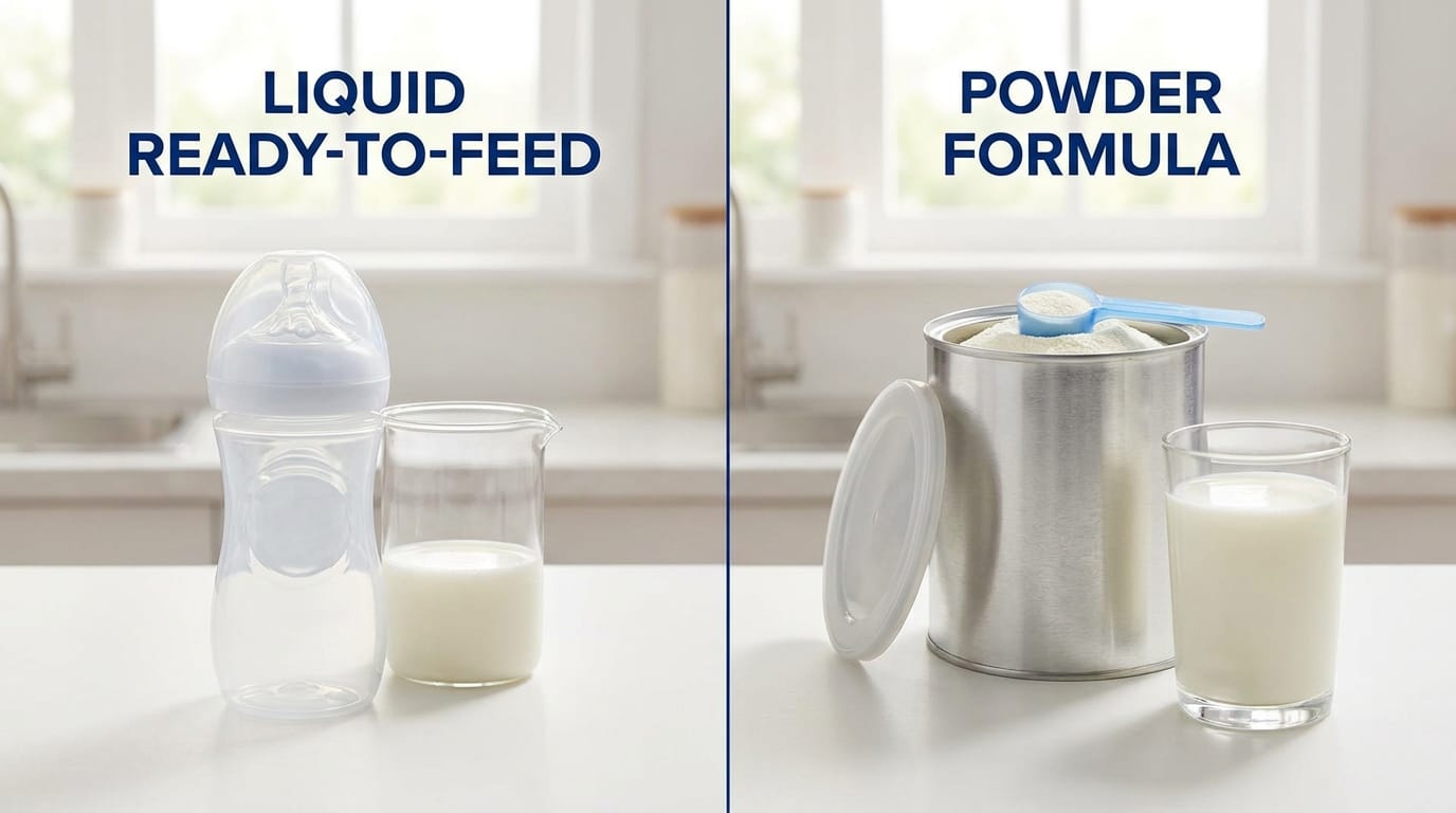 Ready to Feed Formula vs Powder
