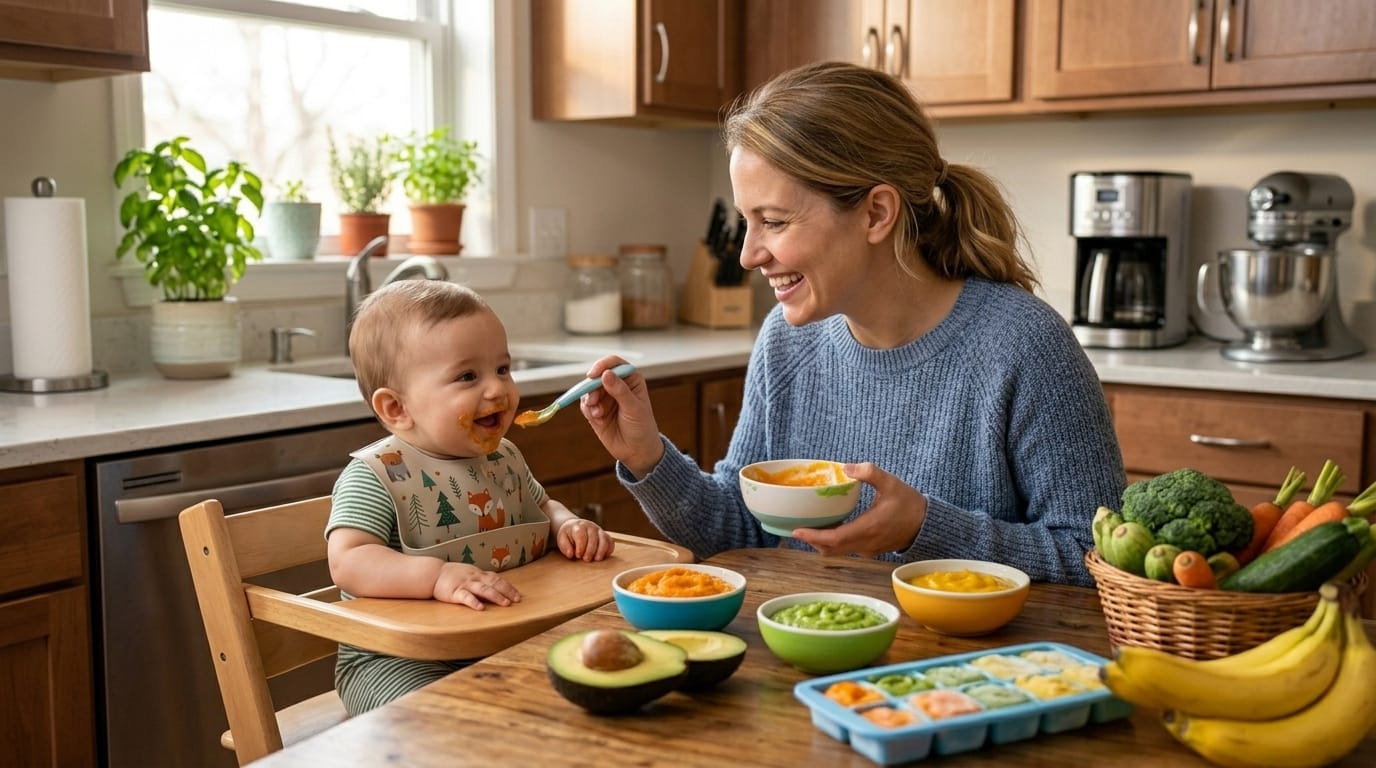 how to make natural baby food