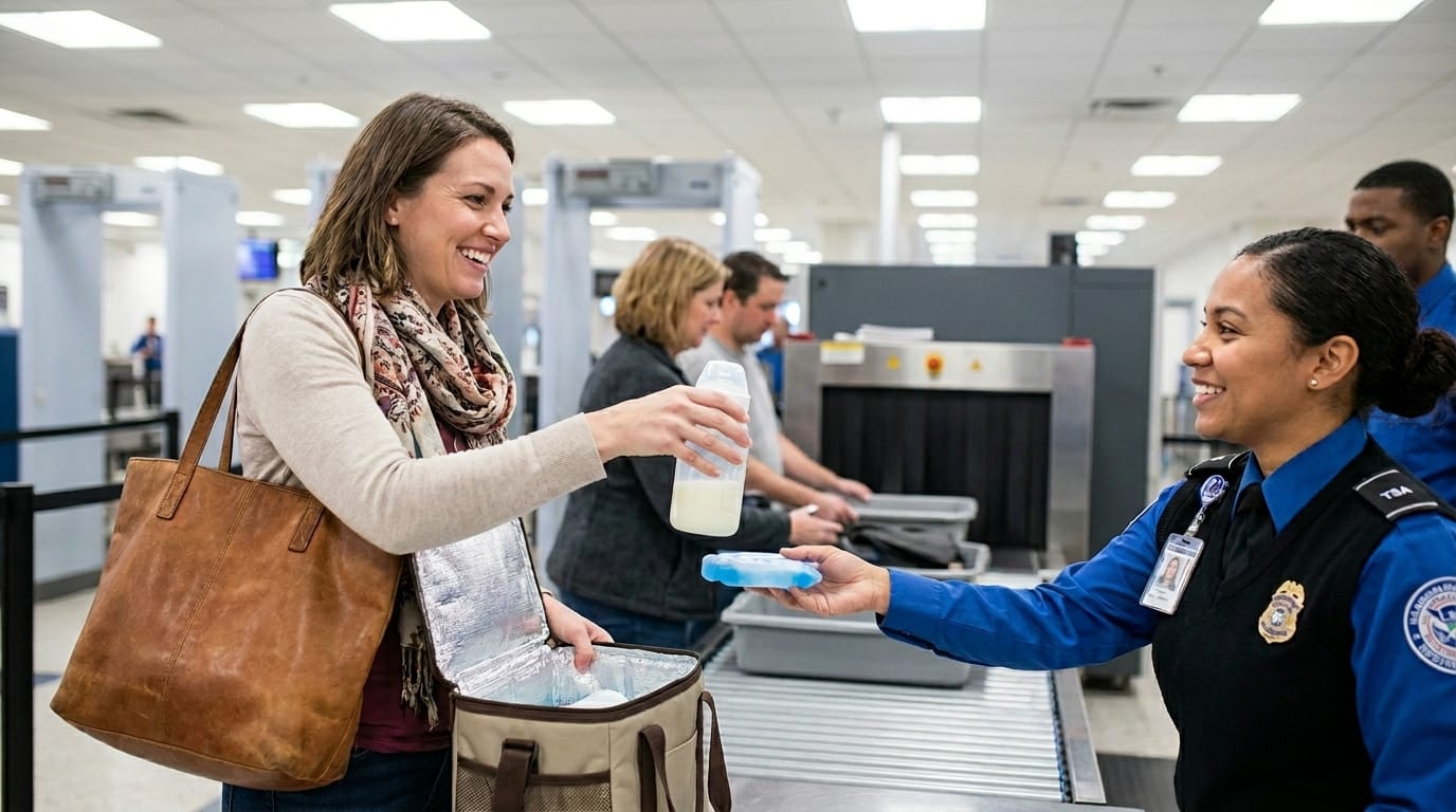 TSA rules for breast milk