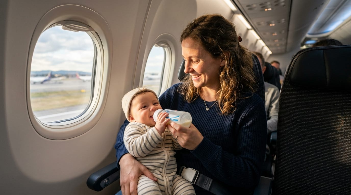airplane travel with baby