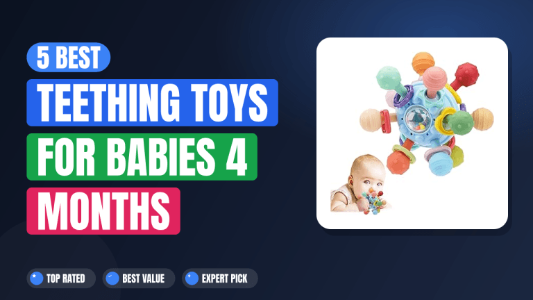 5 Best Teething Toys for Babies 4 Months