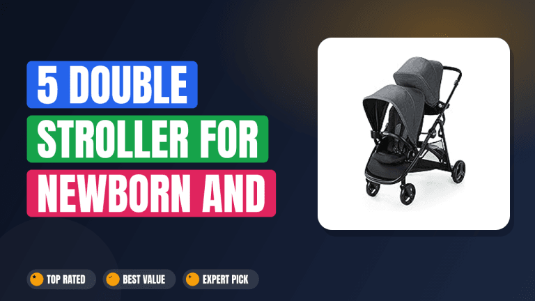 5 Double Stroller for Newborn and Toddler