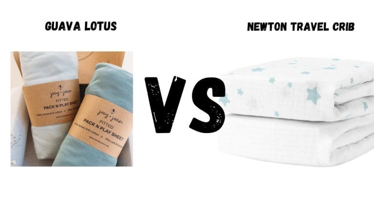 Guava Lotus VS Newton Travel Crib