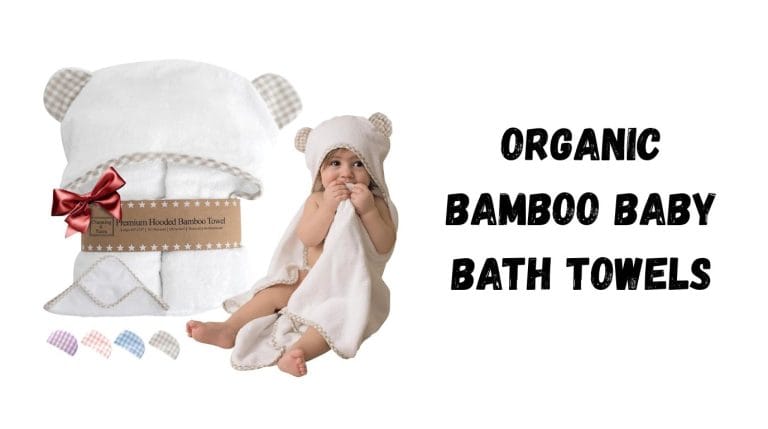 Organic Bamboo Baby Bath Towels
